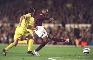Thierry Henry (Arsenal) Arruabarrena (Villarreal). Arsenal 1: 0 Villarreal