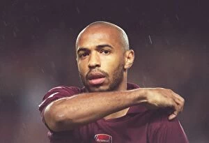 Arsenal v Sparta Prague (2005-6) Collection: Thierry Henry (Arsenal). Arsenal 3: 0 Sparta Prague