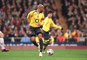 Thierry Henry (Arsenal) backheel. Real Madrid 0: 1 Arsenal