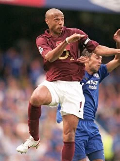 Henry Thierry Collection: Thierry Henry (Arsenal). Chelsea 1: 0 Arsenal. FA Premier League