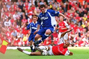 Thierry Henry (Arsenal) David Unsworth (Everton). Arsenal 4: 3 Everton, F. A