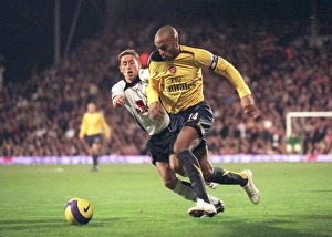 Thierry Henry (Arsenal) Michael Brown (Fulham)