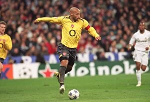 Thierry Henry (Arsenal). Real Madrid 0: 1 Arsenal. UEFA Champions League