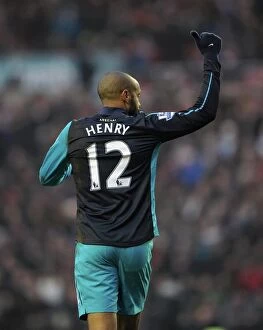 Sunderland v Arsenal 2011-12 Gallery: Thierry Henry (Arsenal). Sunderland 1: 2 Arsenal. Barclays Premier League