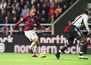 Thierry Henry (Arsenal) Titus Bramble (Newcastle United)