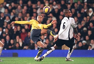 Thierry Henry (Arsenal) Zat Knight (Fulham)