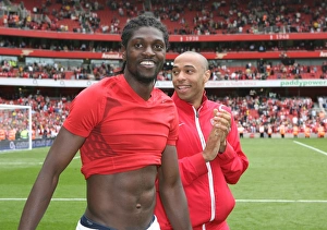 Thierry Henry and Emmanuel Adebayor (Arsenal)
