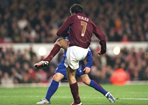 Arsenal v Middlesbrough 2005-6 Gallery: Thierry Henry scores his 2nd goal Arsenals 3rd. Arsenal 7: 0 Middlesbrough