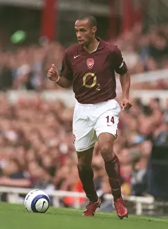 Thierry Henry Scores the Winner: Arsenal 1-0 Manchester City, FA Premier League, Highbury, London, 2005