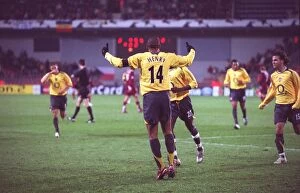 Images Dated 19th October 2005: Thierry Henry: Shattering the Record - Arsenal's All-Time Leading Goalscorer vs