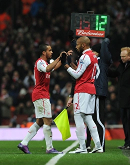 Thierry Henry Substitution: Arsenal vs. Aston Villa, FA Cup 2011-12