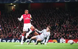 Thierry Henry vs. Igor Akinfeev: Stalemate in Group G - Arsenal vs. CSKA Moscow, UEFA Champions League, Emirates Stadium, London, 11/1/06