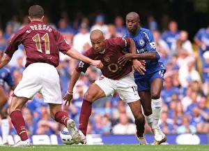 Chelsea V Arsenal 2005-06 Prints: Thierry Henry vs. William Gallas: Reigniting the Rivalry - Chelsea vs