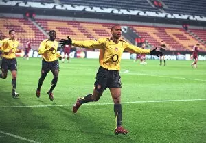 Thierry Henrys 1st goal of the match