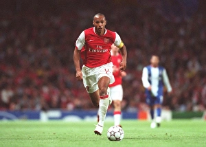 Thierry Henry's Brilliant Double: Arsenal's 2-0 Victory over FC Porto in the UEFA Champions League (September 26, 2006)