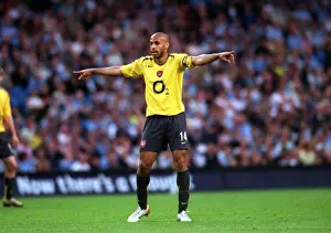 Thierry Henry's Brilliant Hat-Trick: Arsenal Crushes Manchester City 3-1 in FA Premiership