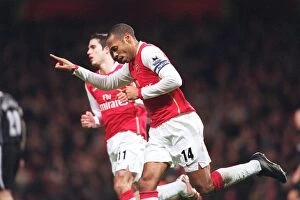 Images Dated 2nd January 2007: Thierry Henry's Epic Penalty Goal: Arsenal's 4-0 Victory Over Charlton Athletic