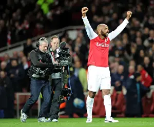 Arsenal V Leeds United FA Cup 2011-12 Prints: Thierry Henry's FA Cup Triumph: Arsenal vs Leeds United (2011-12)
