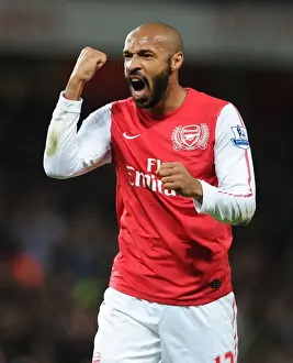 Arsenal V Leeds United FA Cup 2011-12 Prints: Thierry Henry's FA Cup-Winning Goal: Arsenal's Triumph over Leeds United