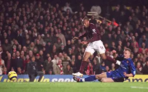 Thierry Henry's Hat-Trick: Arsenal's Historic 7-0 FA Premiership Victory, Highbury, London, 2006