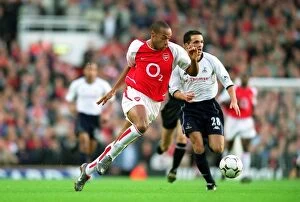 Images Dated 10th January 2011: Thierry Henry's Iconic Goal: Arsenal 3-0 Tottenham, November 2002