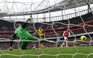 Arsenal V Blackburn Rovers 2011-12 Prints: Thierry Henry's Sensational Seventh Goal: Arsenal vs