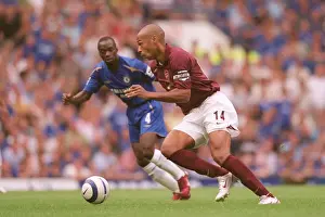 Thierry Henry's Triumph: Arsenal's FA Premier League Victory at Stamford Bridge (2005)