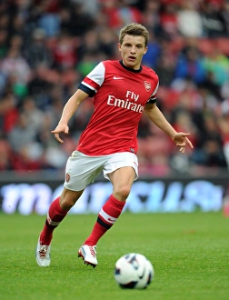 Arsenal V Anderlecht 2012-13 - Pre Season Prints: Thomas Eisfeld in Action: Arsenal vs. Anderlecht, 2012 Pre-Season Friendly