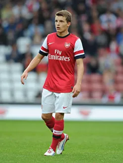 Arsenal V Anderlecht 2012-13 - Pre Season Prints: Thomas Eisfeld in Action: Arsenal vs. Anderlecht (2012-13) Pre-Season