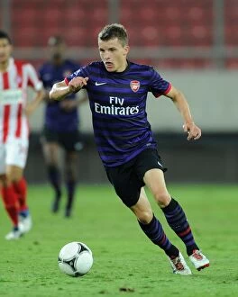 Images Dated 12th September 2012: Thomas Eisfeld Shines as Arsenal U19 Defeats Olympiacos U19 2:0 in NextGen Series