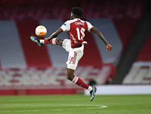 Arsenal V Villarreal 2020-21 Prints: Thomas Partey in Action: Arsenal vs Villarreal CF - UEFA Europa League Semi-Final 2021 (Behind Closed Doors)