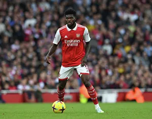 Thomas Partey: In Action for Arsenal against Nottingham Forest, Premier League 2022-23