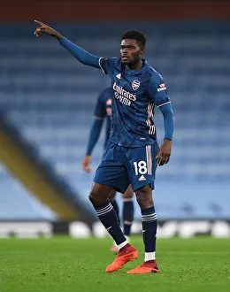 Thomas Partey in Action: Arsenal vs. Manchester City, Premier League 2020-21