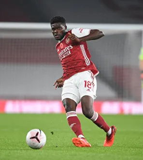 Thomas Partey in Action: Arsenal vs. Aston Villa - 2020-21 Premier League (Behind Closed Doors)