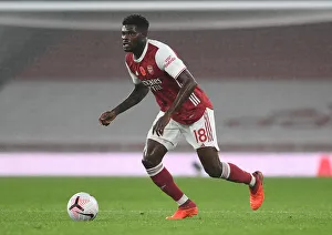Thomas Partey in Action: Arsenal vs. Aston Villa, Premier League 2020-21