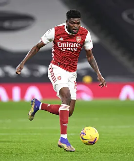Tottenham Hotspur V Arsenal 2020-21 Prints: Thomas Partey in Action: Arsenal vs. Tottenham Hotspur, Premier League 2020-21