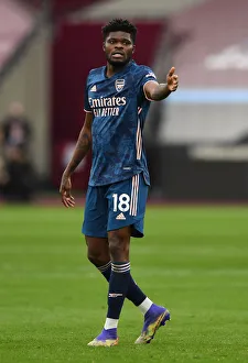 Thomas Partey in Action: Arsenal vs. West Ham United, Premier League 2020-21