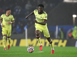 Brighton And Hove Albion V Arsenal 2021-22 Prints: Thomas Partey in Action: Arsenal vs. Brighton & Hove Albion, Premier League 2021-22
