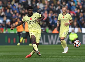 Thomas Partey in Action: Arsenal vs. Leicester City, Premier League 2021-22
