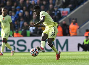 Thomas Partey in Action: Arsenal vs. Leicester City, Premier League 2021-22