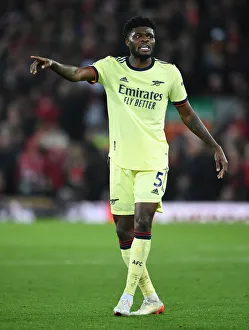 Thomas Partey in Action: Arsenal vs. Liverpool, Premier League 2021-22