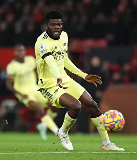 Manchester United V Arsenal 2020-21 Prints: Thomas Partey in Action: Arsenal vs. Manchester United, Premier League 2020-21