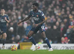 Thomas Partey in Action: Arsenal vs. Norwich City, Premier League 2021-22