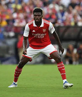 Thomas Partey in Action: Arsenal vs. Everton Pre-Season Clash, 2022-23