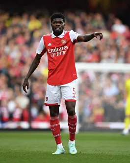 Thomas Partey in Action: Arsenal vs. Liverpool, Premier League 2022-23