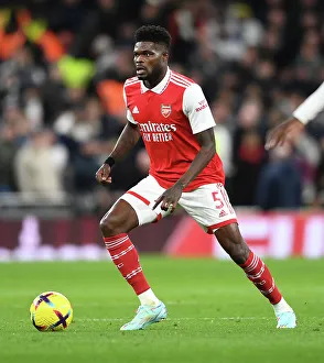 Tottenham Hotspur V Arsenal 2022-23 Prints: Thomas Partey in Action: Arsenal vs. Tottenham Hotspur, Premier League 2022-23