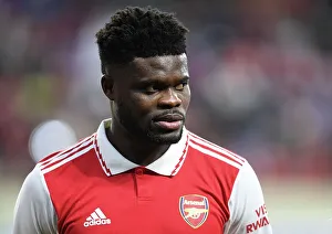 Thomas Partey in Action: Arsenal vs AC Milan, Dubai Super Cup 2022-23