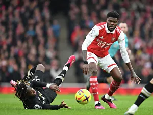 Thomas Partey in Action: Arsenal vs AFC Bournemouth, Premier League 2022-23