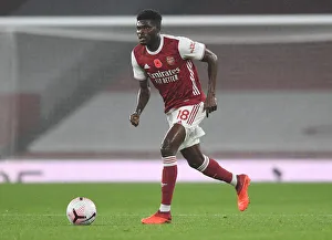 Thomas Partey in Action: Arsenal vs Aston Villa, Premier League 2020-21