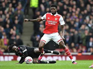 Arsenal V Crystal Palace 2022-23 Prints: Thomas Partey in Action: Arsenal vs Crystal Palace, Premier League 2022-23